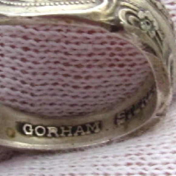 Vintage SPOON RING GORHAM STERLING SILVER - Picture 2 of 4